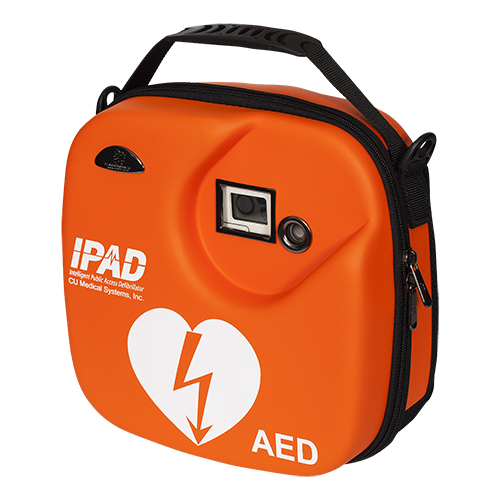 CU Medical I-PAD SP1 Defibrillator inkl. Tasche u. Zubehör 