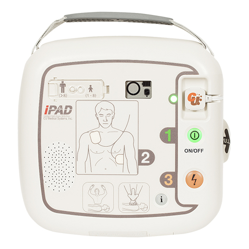 CU Medical I-PAD SP1 Vollautomat Defibrillator inkl. Tasche u. Zubehör 